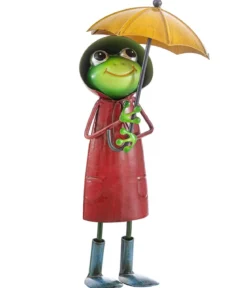 Dehner Eisen-Frosch mit Schirm