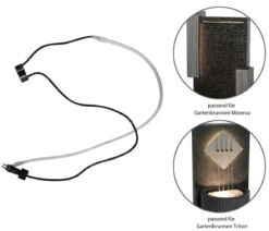 Dehner Ersatz LED-Beleuchtung AC 50, ca. L80 cm