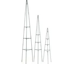 Dehner faltbare Stahl-Rankpyramide