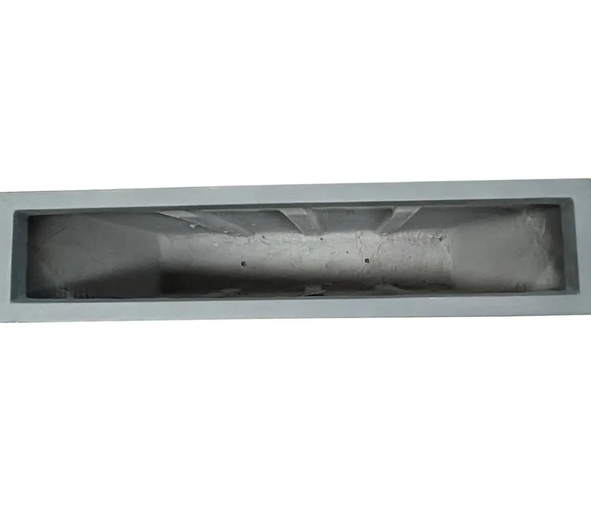 Dehner Fiberglas-Kasten, rechteckig, grau, ca. B118/H85/T26 cm