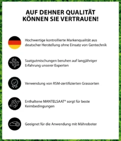 Dehner Frühjahrsrasen-Nachsaat, 750 g