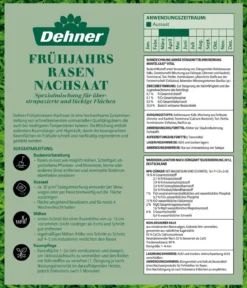 Dehner Frühjahrsrasen-Nachsaat, 750 g