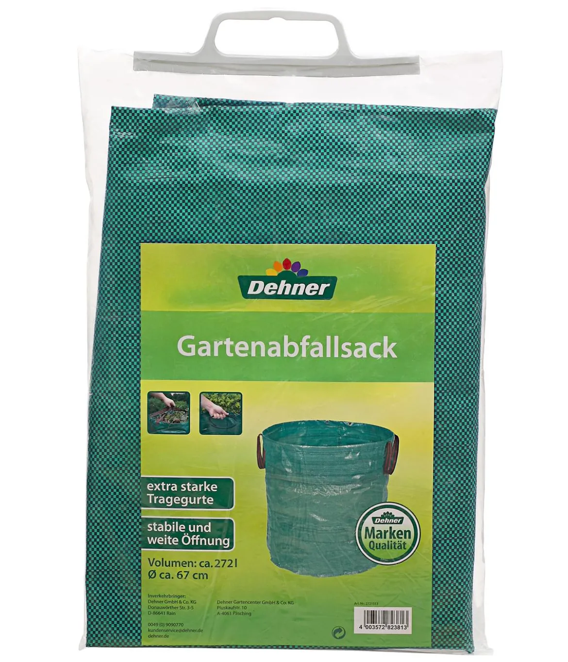 Dehner Gartenabfallsack, 272 l