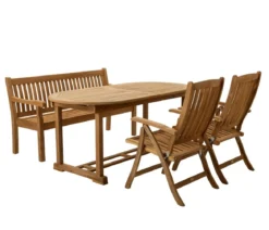 Dehner Gartenbank Havanna, 3-Sitzer