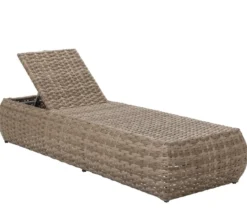 Dehner Gartenliege Tulum, ca. B60/H94/T195 cm