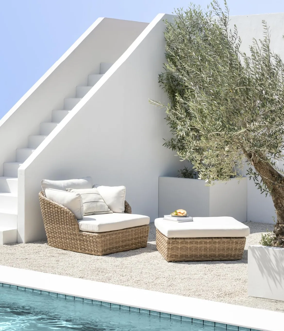 Dehner Gartenliege Tulum, 2-teilig, ca. B103/H66/T200 cm