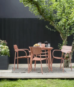Dehner Gartentisch Paris, ca. B75/H73/T75 cm