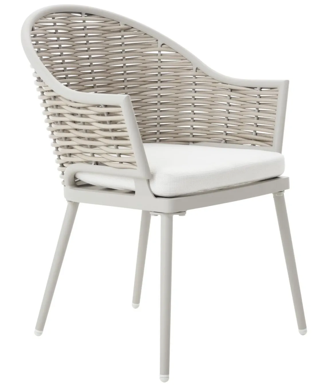 Dehner Geflechtsessel Barcelona, ca. B61,5/H82,5/T61,5 cm