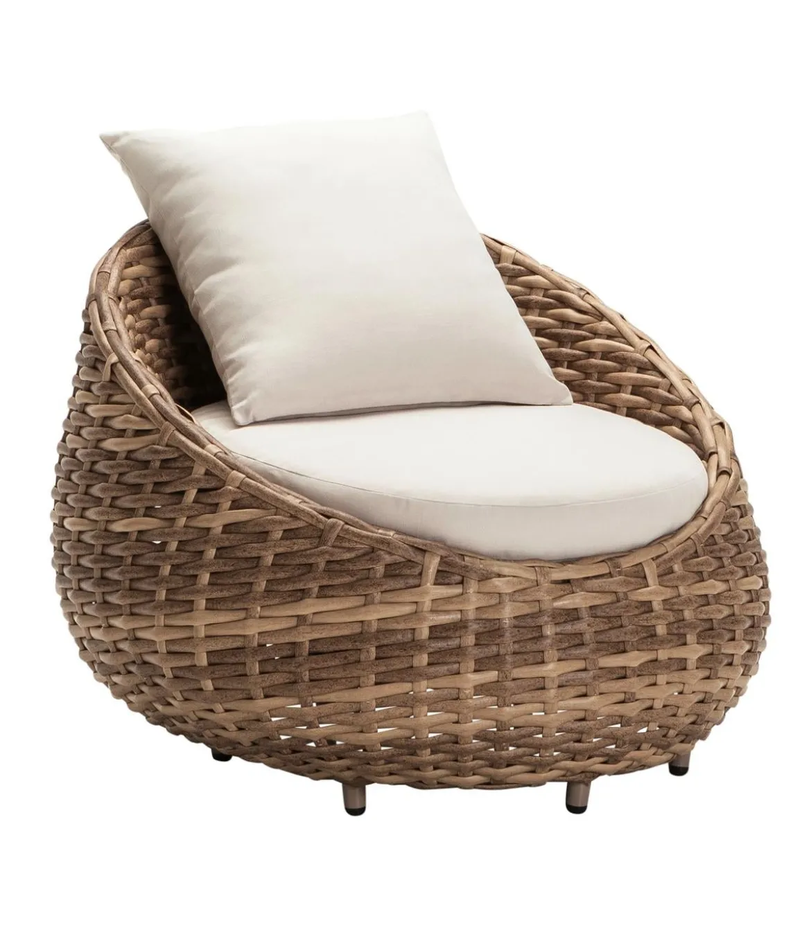 Dehner Geflechtsessel Tulum, ca. B95/H76/T97 cm