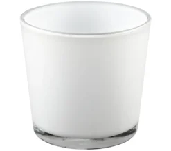 Dehner Glas-Übertopf Conner, konisch