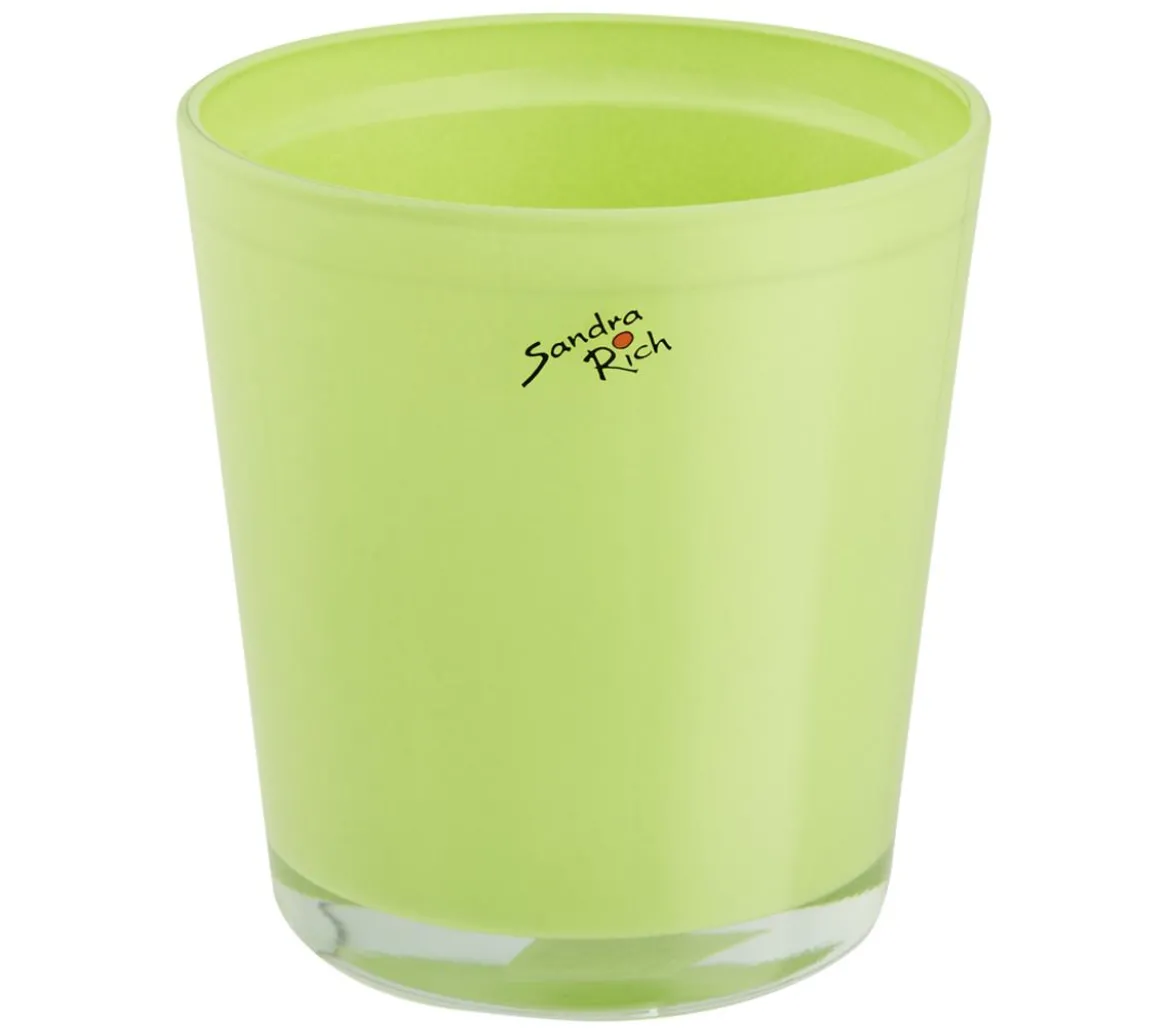 Dehner Glas-Übertopf, konisch, ca. Ø12 cm