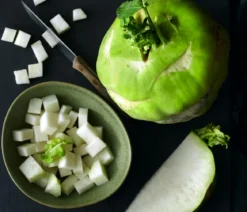 Dehner Gourmet Garten Riesenkohlrabi, 6er Schale