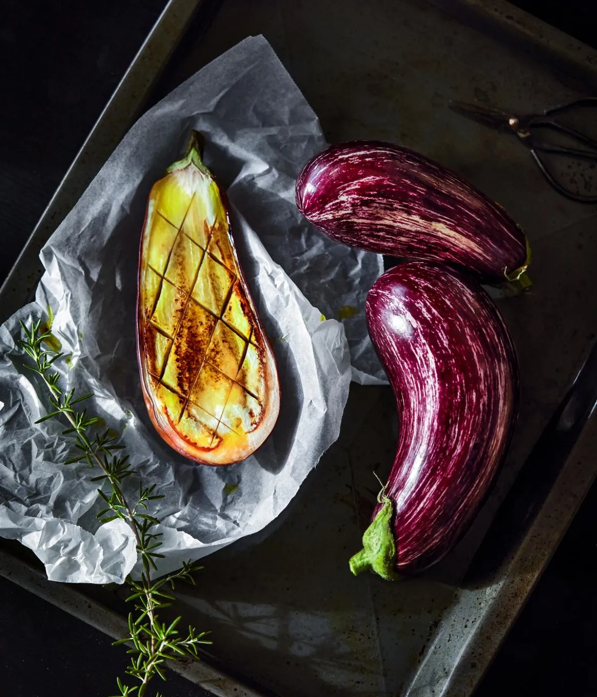Dehner Gourmet Garten Tigeraubergine