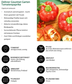 Dehner Gourmet Garten Tomatenpaprika