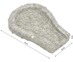 Dehner Granit-Bachlaufschale