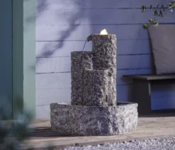 Dehner Granit-Gartenbrunnen Heidelberg, ca. B50/H55/T50 cm
