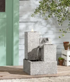 Dehner Granit-Gartenbrunnen Cascada, ca. H65 cm