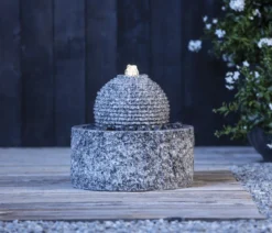 Dehner Granit-Gartenbrunnen Bern, ca. Ø42/H45 cm
