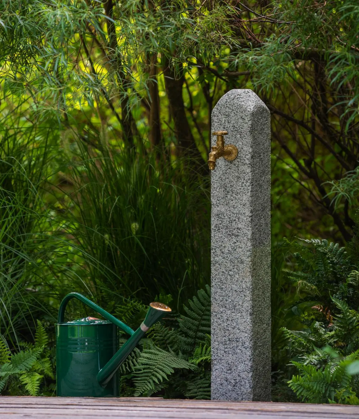 Dehner Granit-Wasserzapfsäule, ca. B15/112/T15 cm