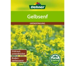 Dehner Gründüngung Gelbsenf, 80 g