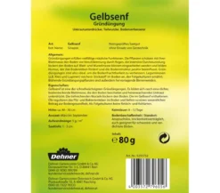 Dehner Gründüngung Gelbsenf, 80 g