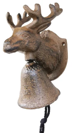 Dehner Gusseisen-Glocke Hirsch