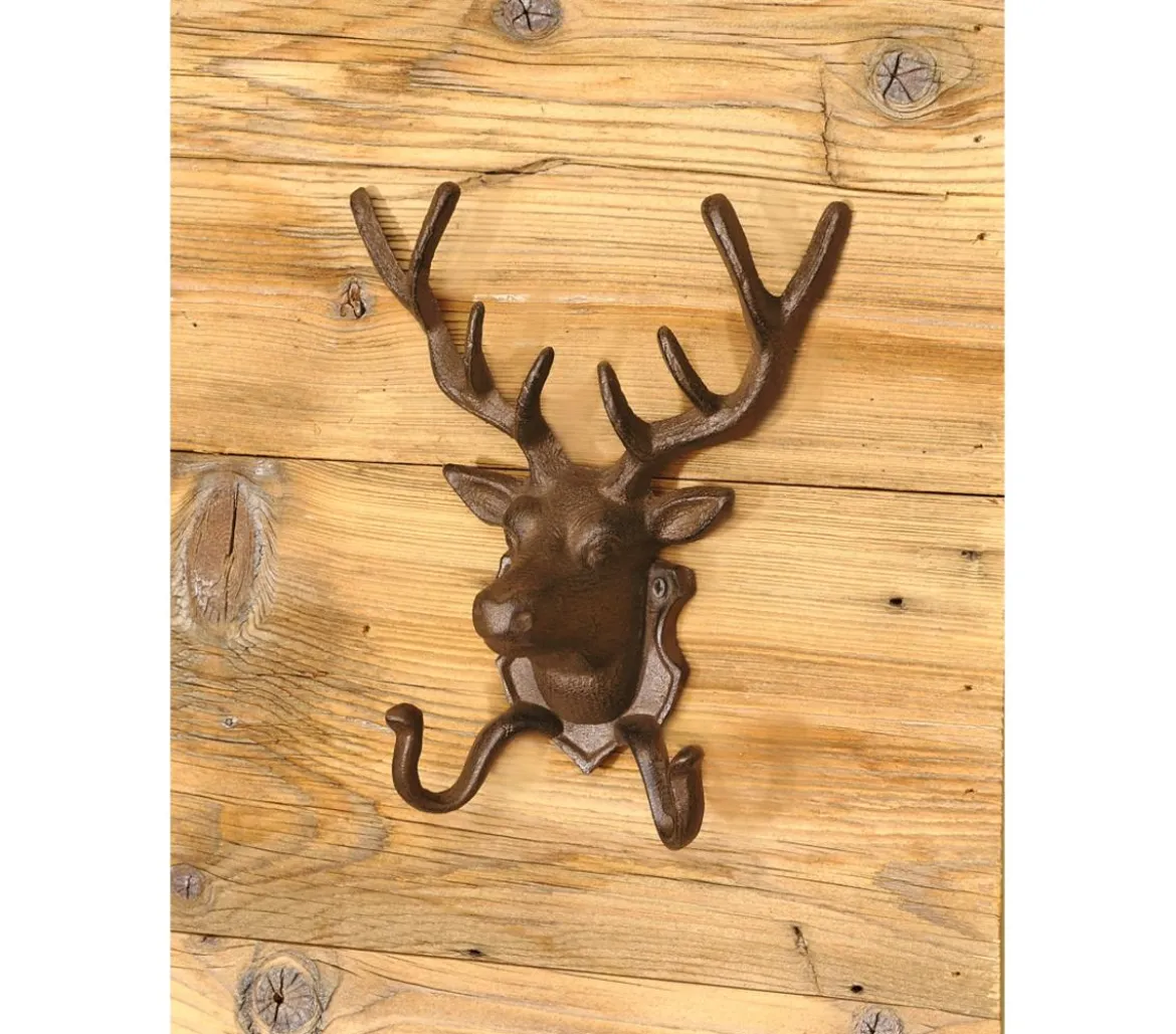 Dehner Gusseisen-Hirsch mit Haken