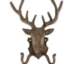 Dehner Gusseisen-Hirsch mit Haken