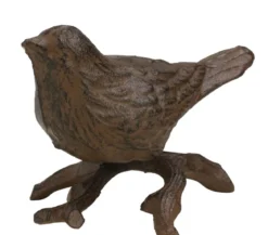 Dehner Gusseisen-Vogel, ca. H10 cm