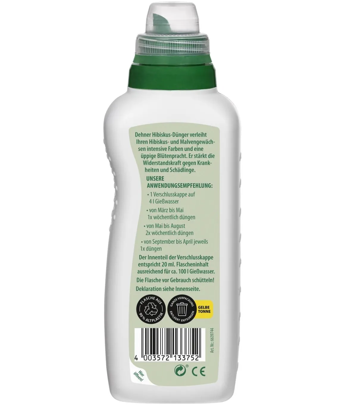 Dehner Hibiskus-Dünger, flüssig, 500 ml