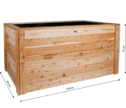 Dehner Hochbeet Gärtner, ca. B150/H75/T80 cm