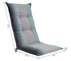 Dehner Hochlehnerauflage Trentino, ca. B50/H6/T123 cm