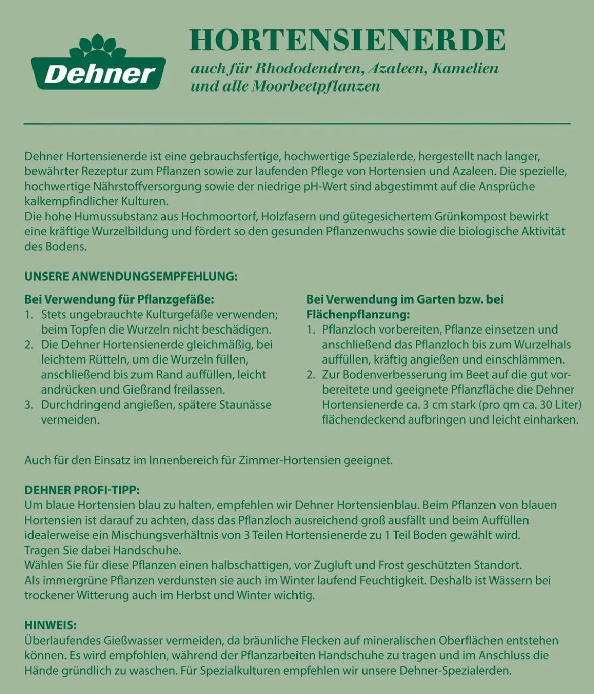 Dehner Hortensienerde, 20 l