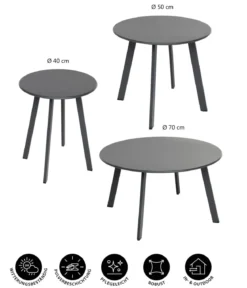 Dehner Kaffeetisch Lian