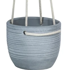 Dehner Keramik-Ampel Loucas, rund, ca. Ø14 cm