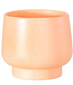Dehner Keramik-Übertopf Brenda, bauchig, ca. Ø15 cm