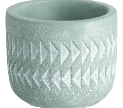 Dehner Keramik-Übertopf Elif, rund, ca. Ø8 cm