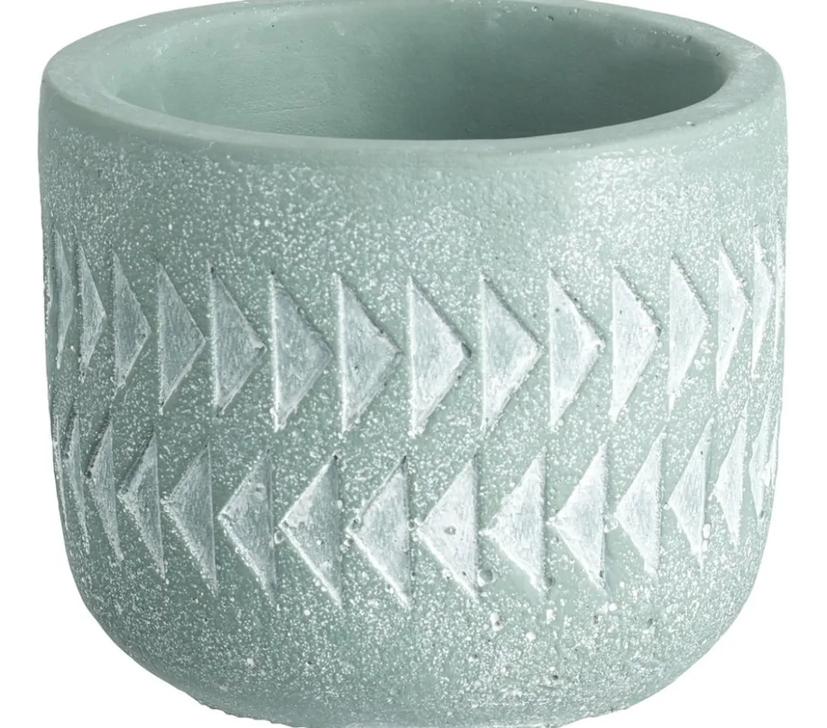 Dehner Keramik-Übertopf Elif, rund, ca. Ø8 cm