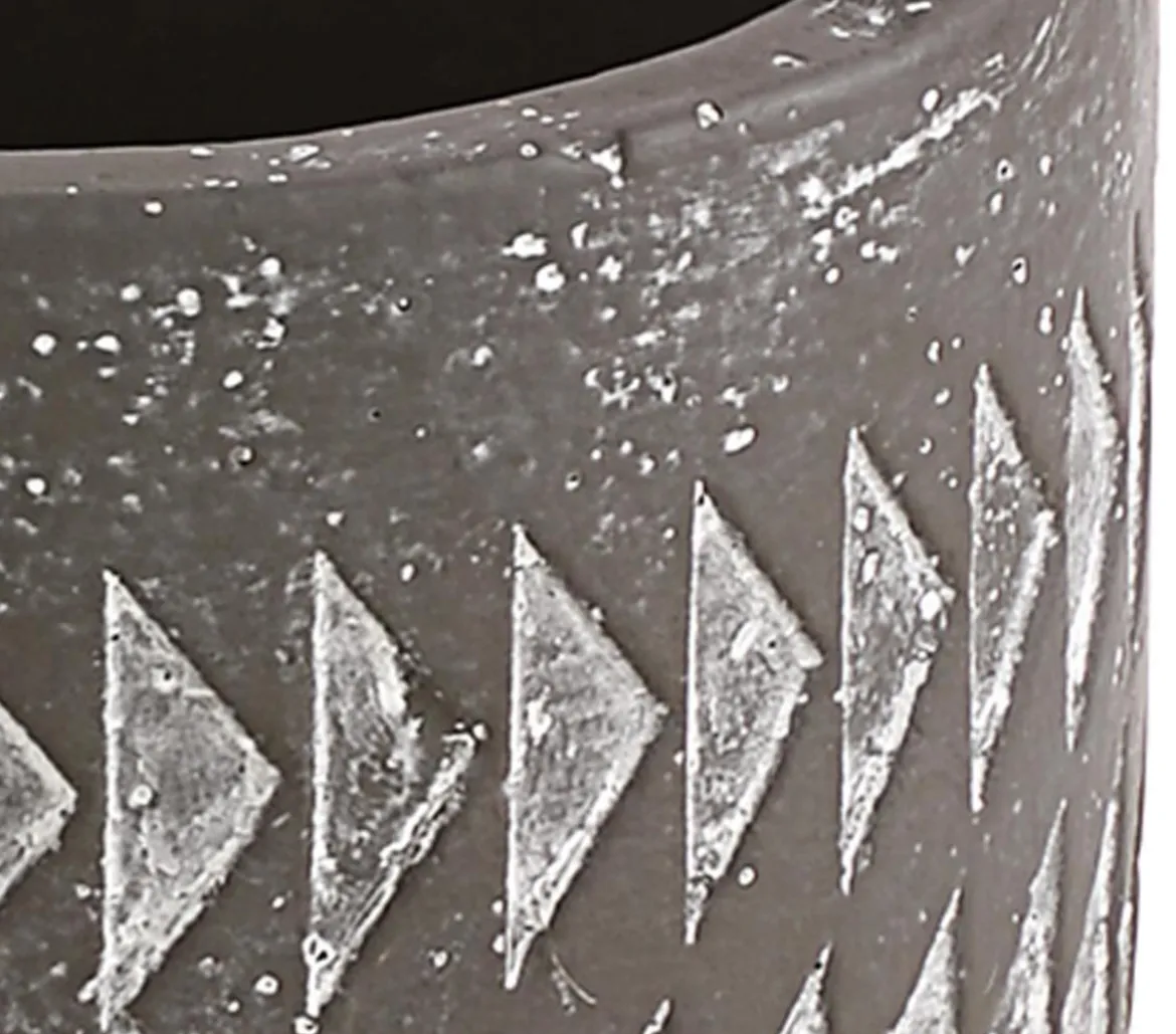 Dehner Keramik-Übertopf Elif, rund, ca. Ø8 cm