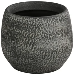 Dehner Keramik-Übertopf Jan, bauchig, ca. Ø16 cm