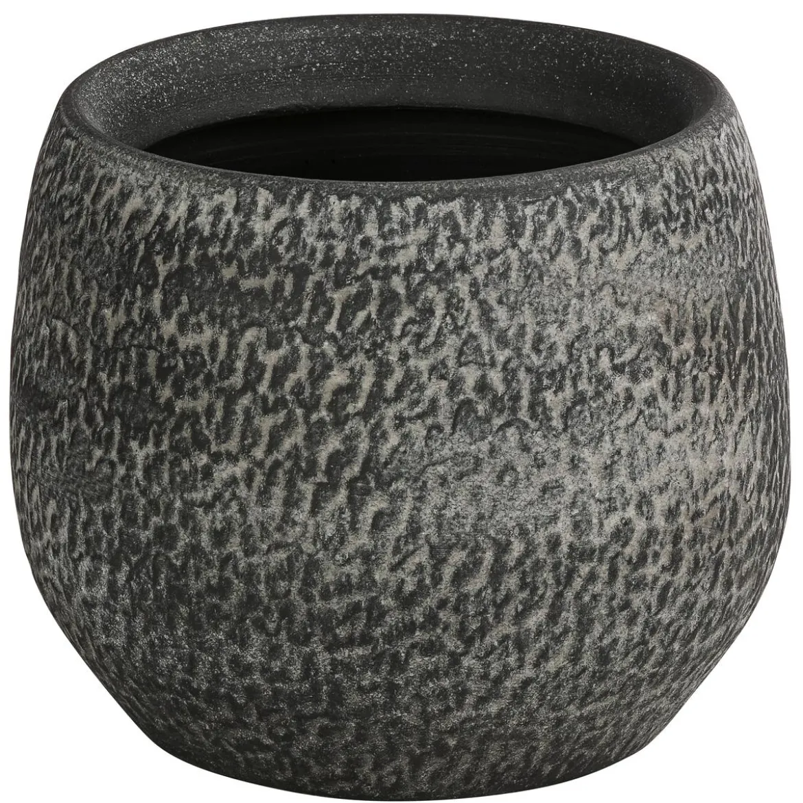 Dehner Keramik-Übertopf Jan, bauchig, ca. Ø16 cm