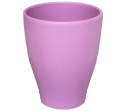 Dehner Keramik-Übertopf, konisch, ca. Ø13 cm