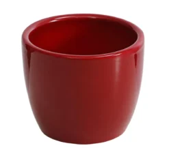 Dehner Keramik-Übertopf Lina, rund, ca. Ø7 cm