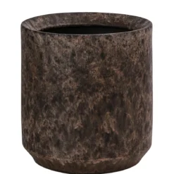 Dehner Keramik-Übertopf Mattia, rund, ca. Ø14 cm