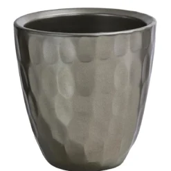 Dehner Keramik-Übertopf Quinn, konisch, ca. Ø14 cm