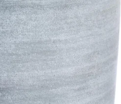 Dehner Keramik-Bodenvase Anton, rund, grau