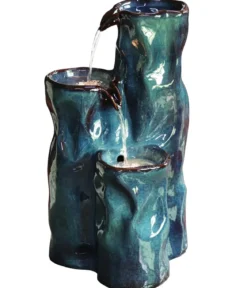Dehner Keramik-Gartenbrunnen Corso, solarfähig, ca. H64,5 cm