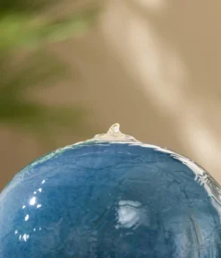 Dehner Keramik-Gartenbrunnen Altona, solarfähig, ca. H72,5 cm