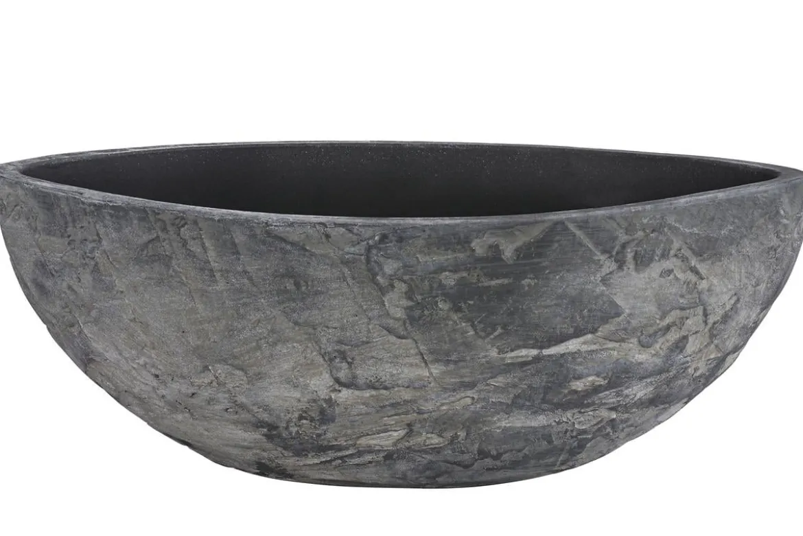 Dehner Keramik-Jardiniere Alessio, oval, ca. B34/H12/T13 cm