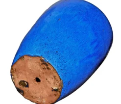 Dehner Keramik-Pflanztopf Delphi, konisch, blau
